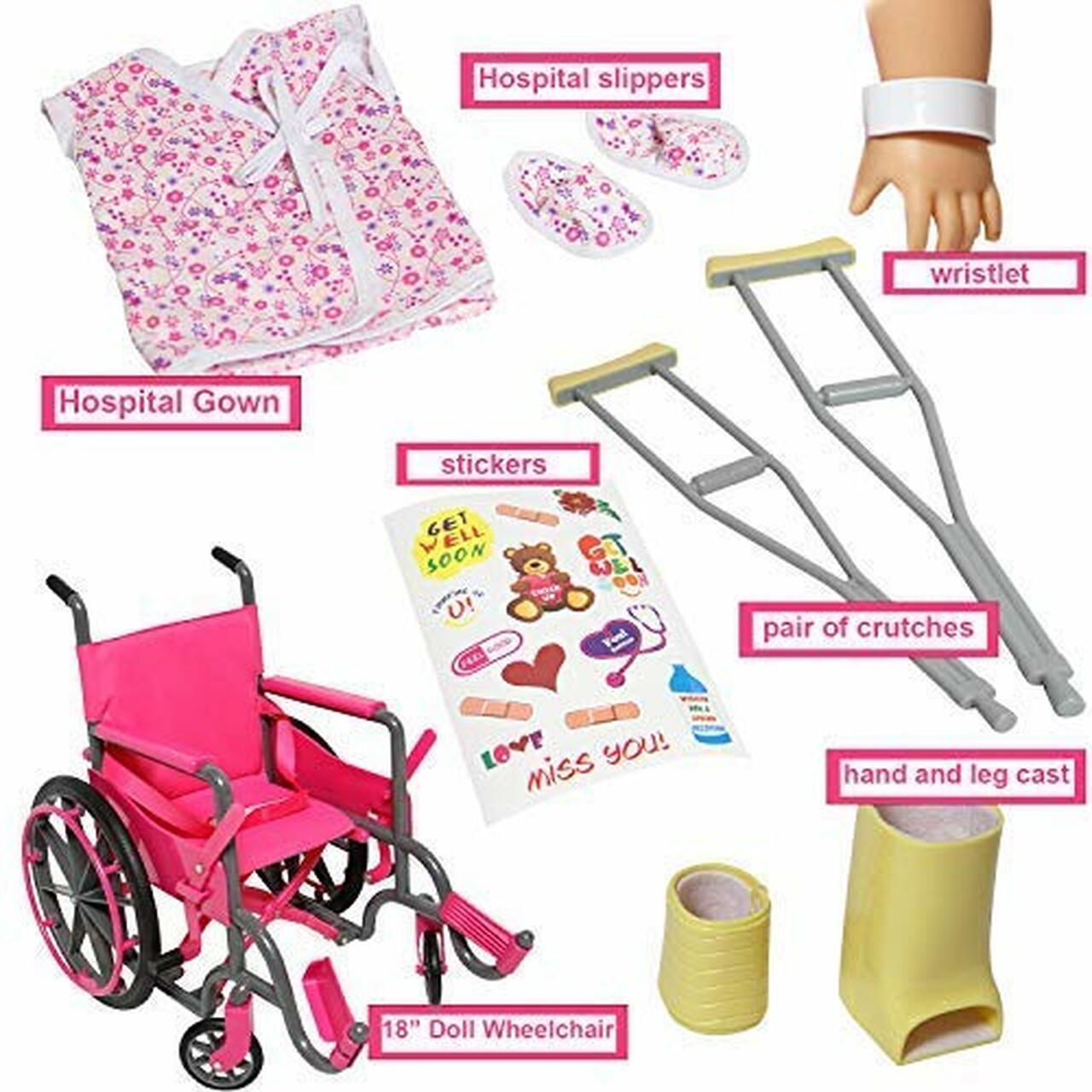 Wheelchair Set with Accessories