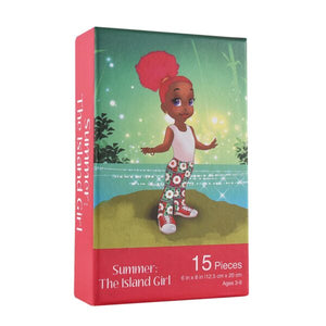 SUMMER: THE ISLAND GIRL PUZZLE by Puzzle & Bloom